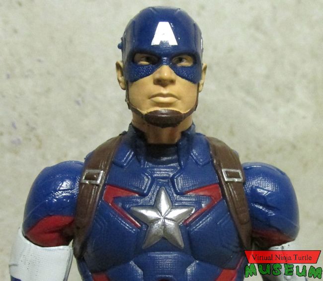 Captain America close up