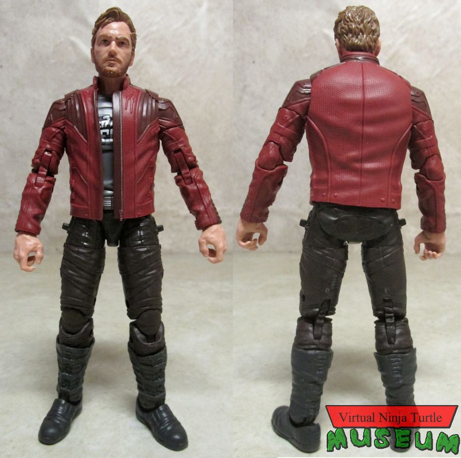 Star-Lord front and back