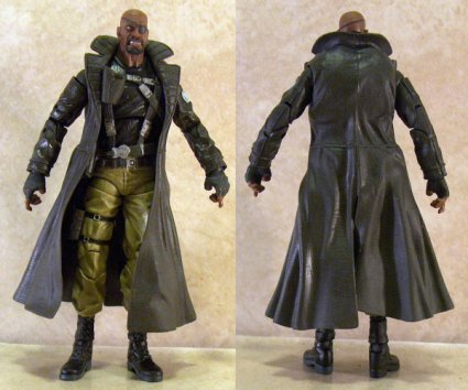 Ultimate Nick Fury front and back