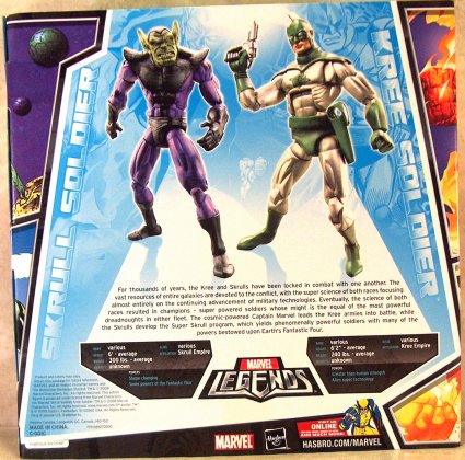 Skrull/Kree box back