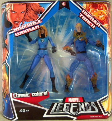 Invisible Woman/Human Torch MIB