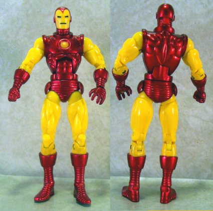 Iron Man front and back