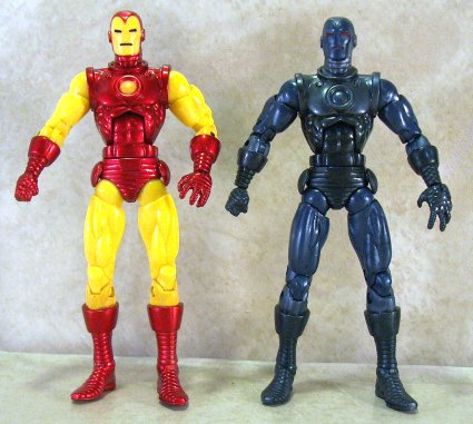 Iron Man and Stealth Iron Man