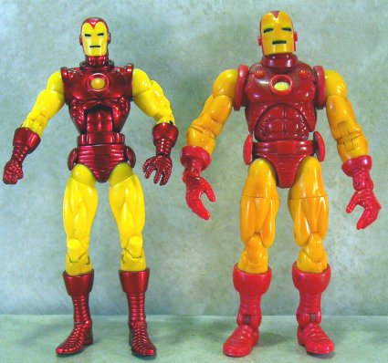 Iron Man with toy Biz version