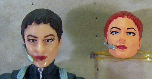 Maria Hill with variant head