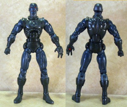 Stealth Iron Man front and back