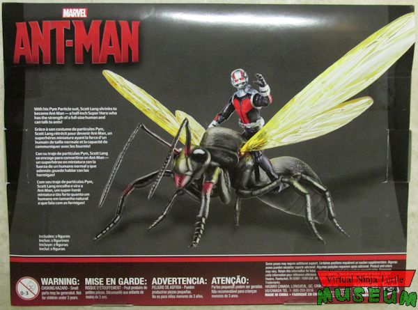 Ant Man & Ant set box back