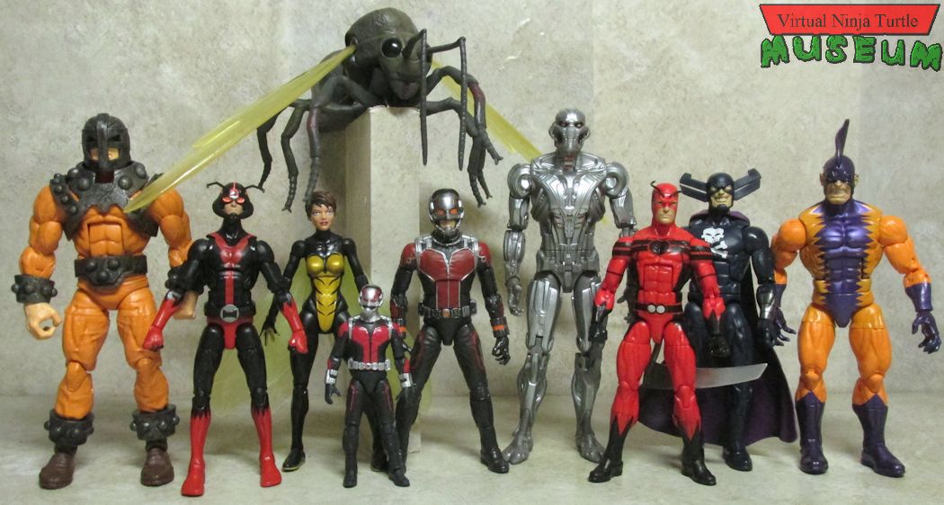 Ultron Series, Walgreen Black Ant Man and Ant Man & Ant set