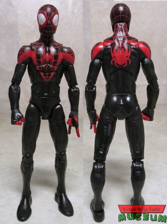 Miles Morales front and back