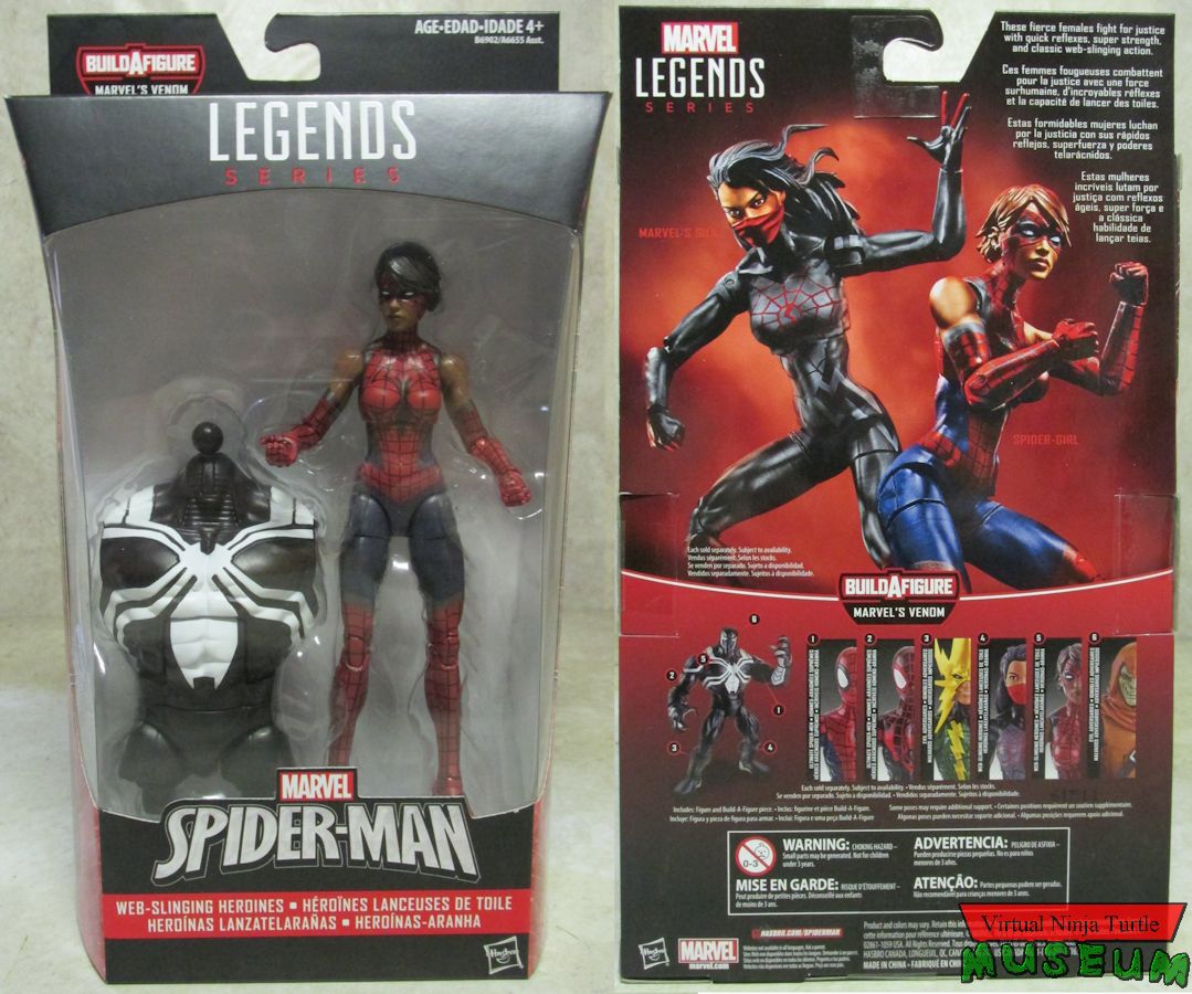 Spider-girl MIB front and back