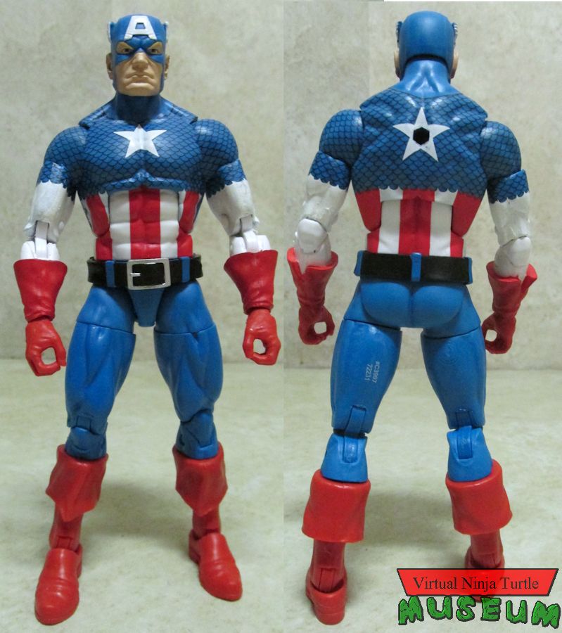 Captain America front and back