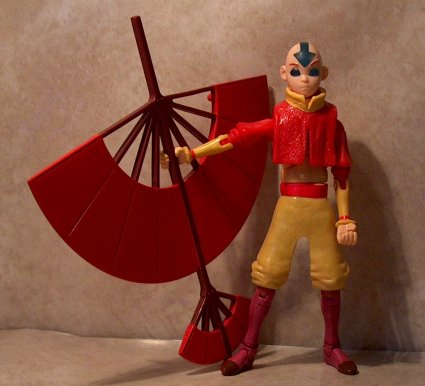 Aang with glider