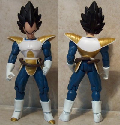 Vegeta front and back
