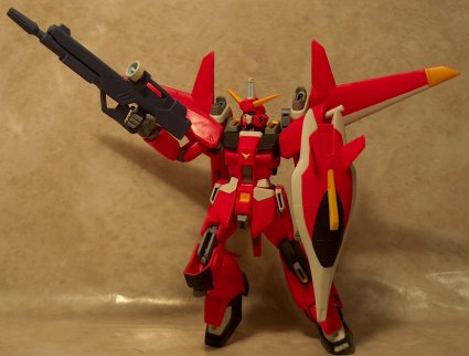 Saviour Gundam with gun