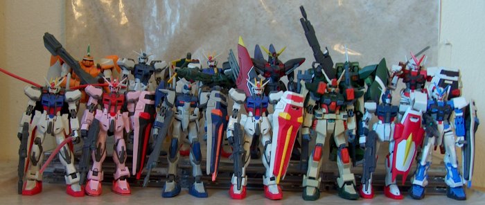 Gundam Seed group photo