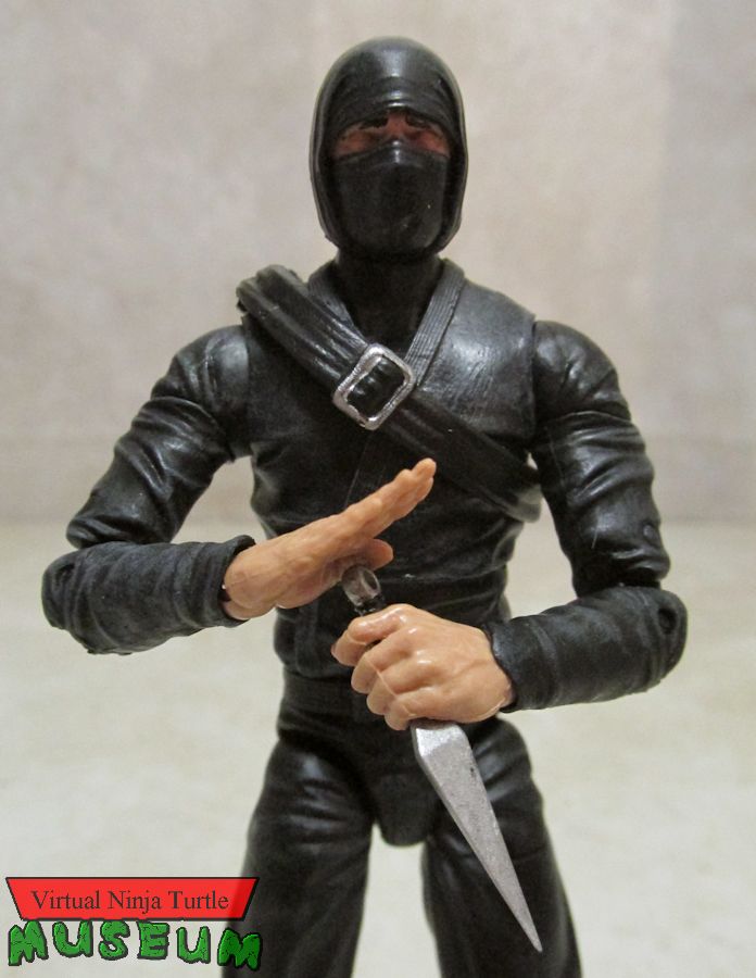 basic black ninja with kunai