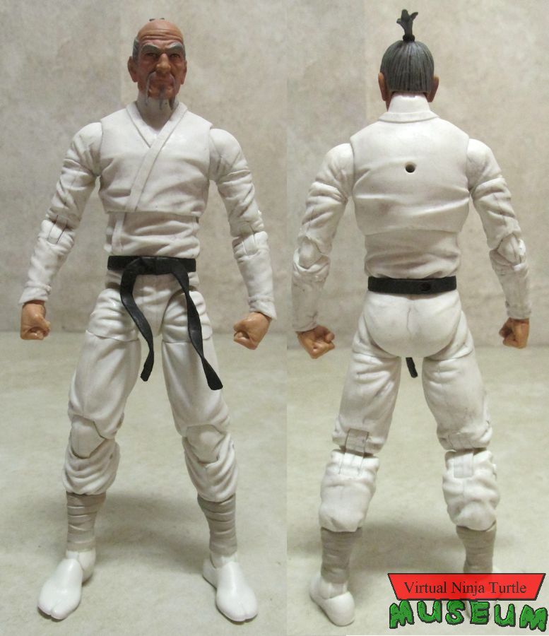 Deluxe white ninja front and back