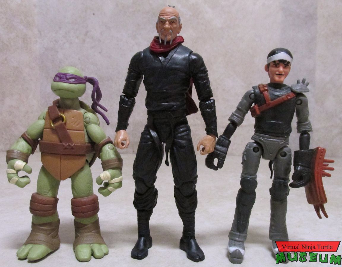 deluxe ninja with 2012 Donatello and Casey Jones