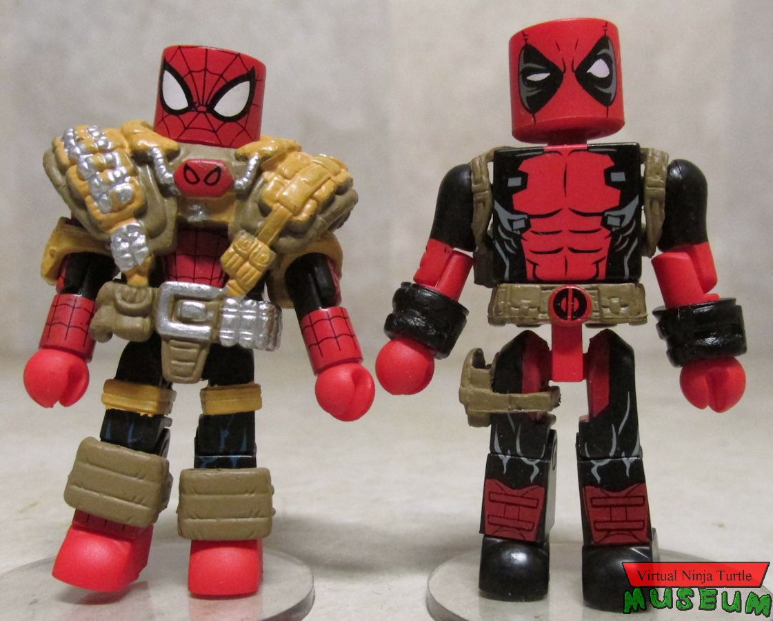 Armory Spider-Man and Deadpool