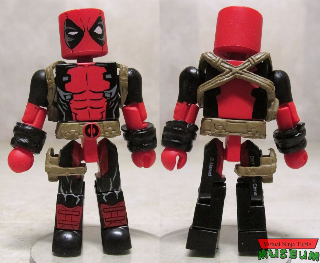 Deadpool front and back
