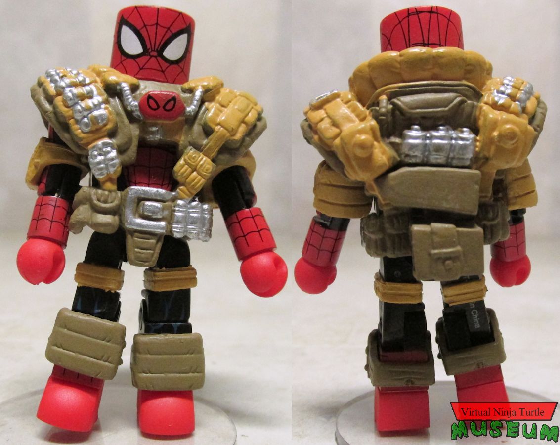 Armory Spider-Man front and back