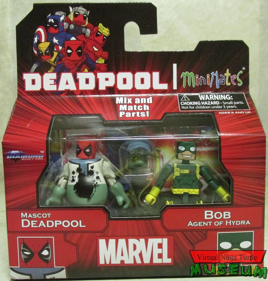 Mascot Deadpool & Bob