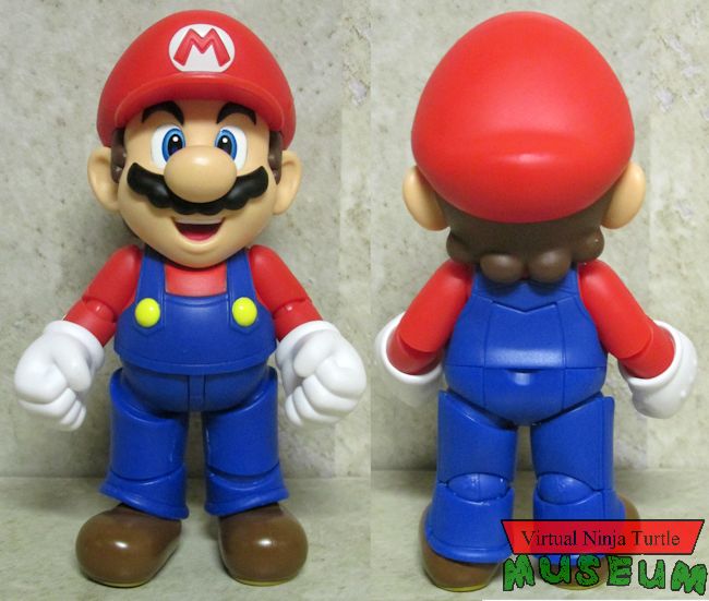 Mario front and back