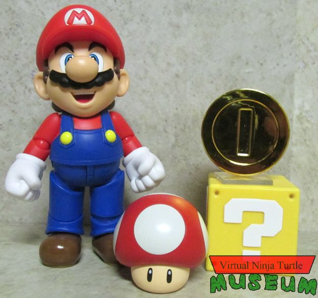 Mario with accessories