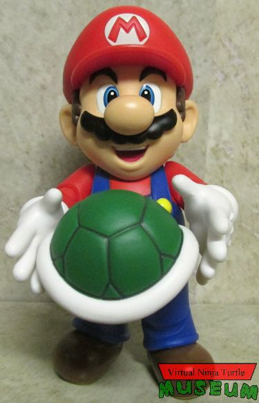 Mario with green shell