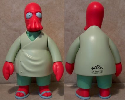 Zoidberg front and back