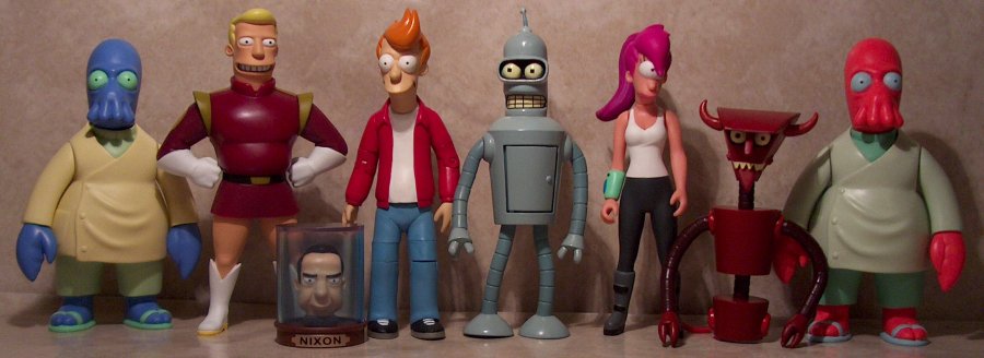 Futurama figure collection