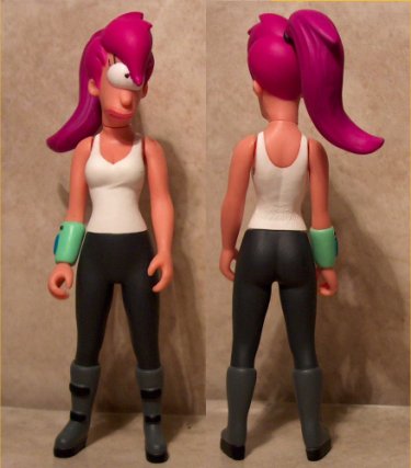 Leela front and back