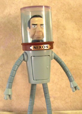 Bender with Nixon's head
