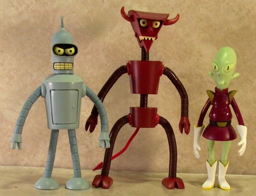 Bender, Kif and Robot Devil