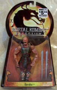 Baraka Deception Mortal Kombat action figure