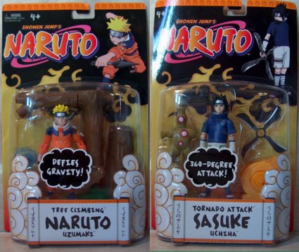 Tree Climbing Naruto & Sasuke MOC