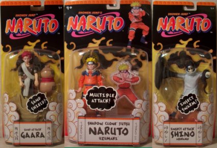 Gaara, Shino & Shadow Clone Jutsu Naruto MOC