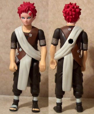 Gaara front and back