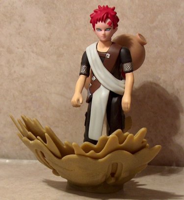 gaara of sand. Gaara on sand base