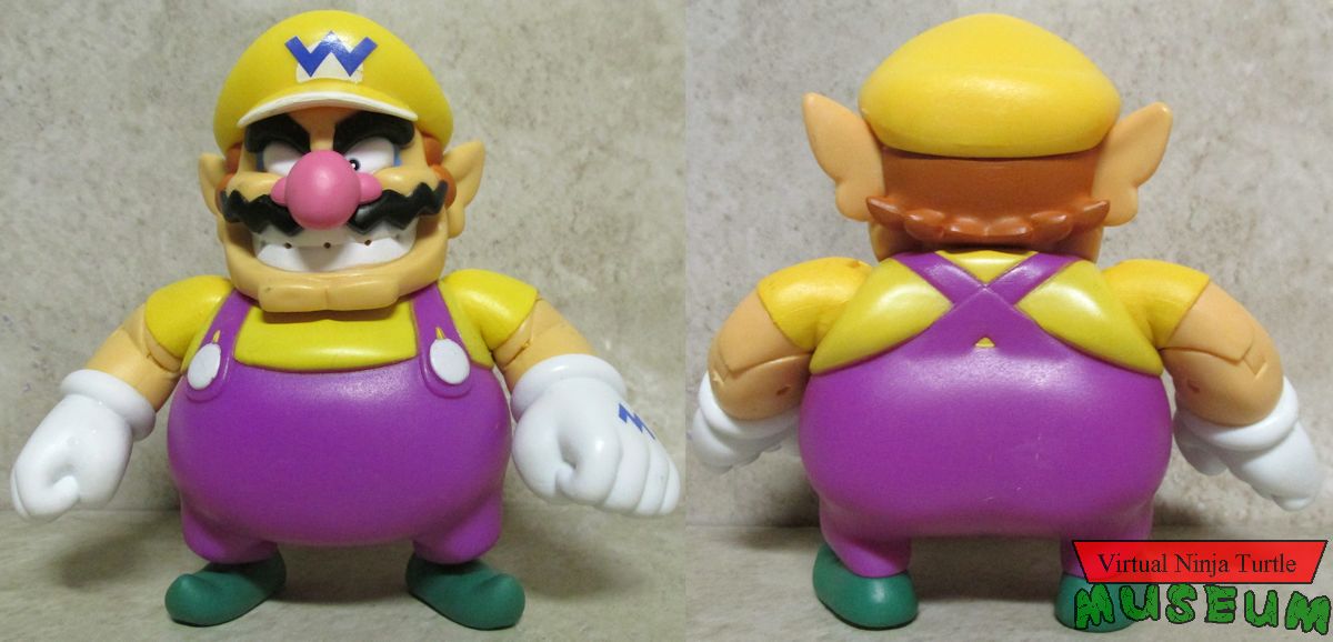Wario front and back