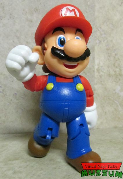 Mario leaping