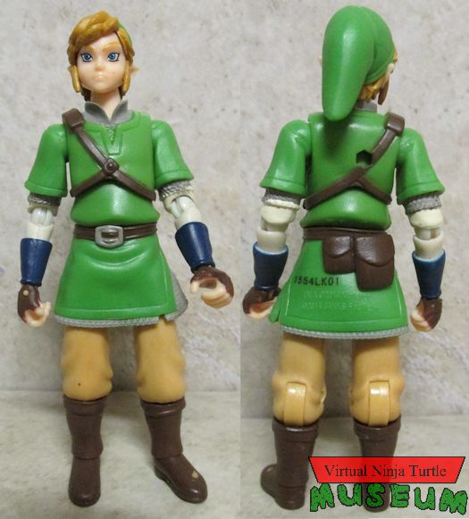 Skyward Sword Link front and back