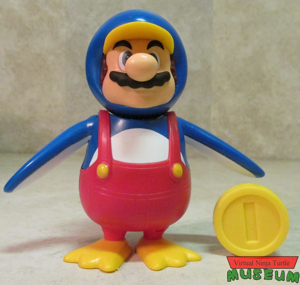 Penguin Mario with coin