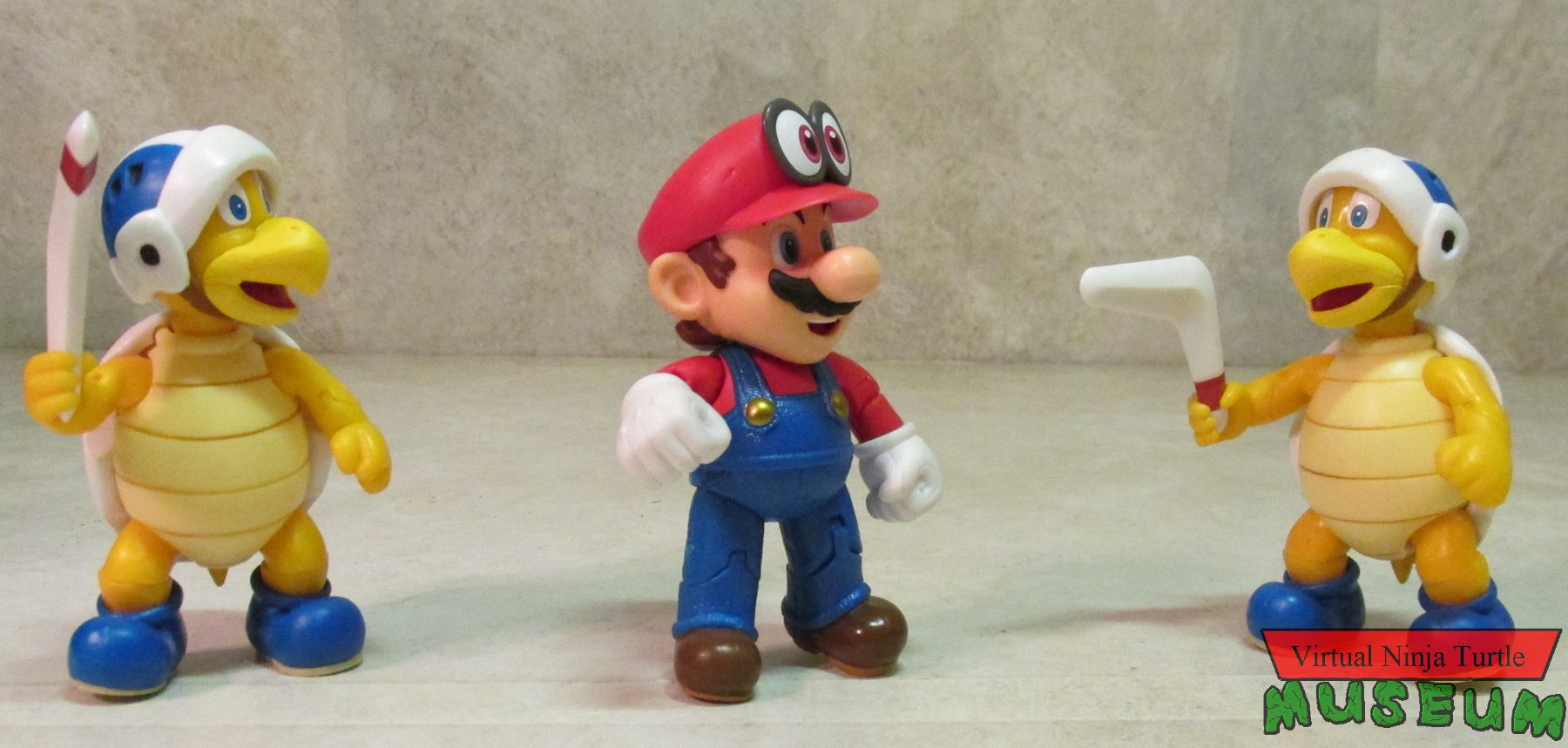 Mario vs Boomerang Bros