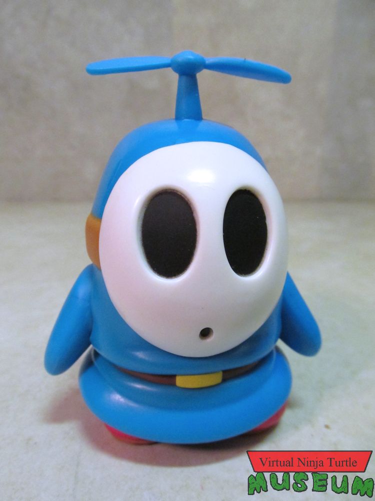 blue Shy Guy with propeller