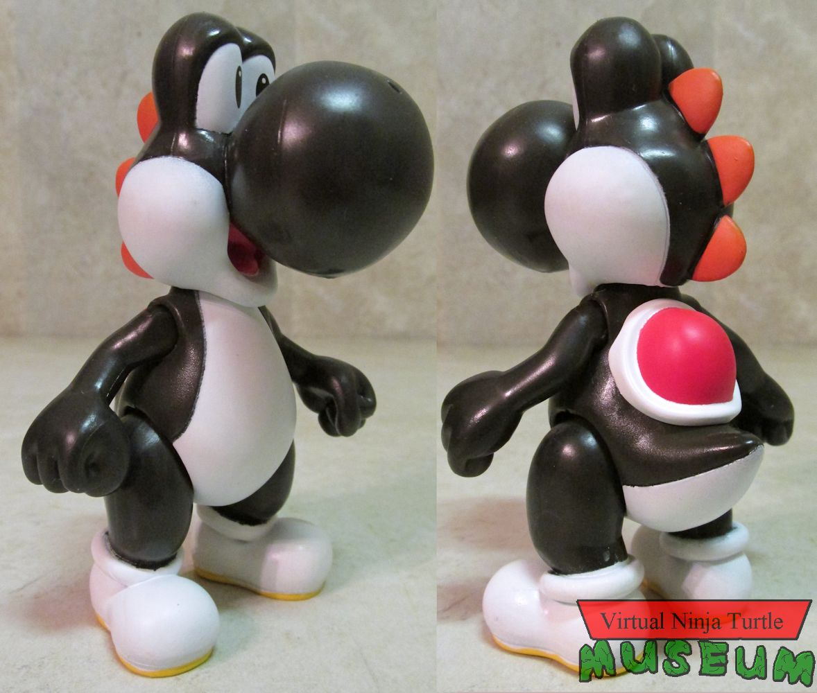 black Yoshi front and back