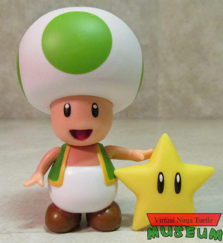 Green Toad with star