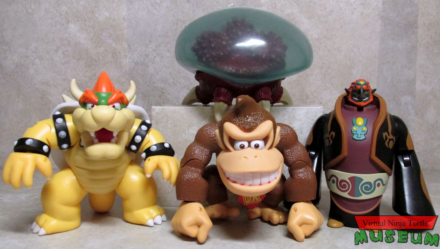 Bowser, Donkey Kong, Metroid & Ganon