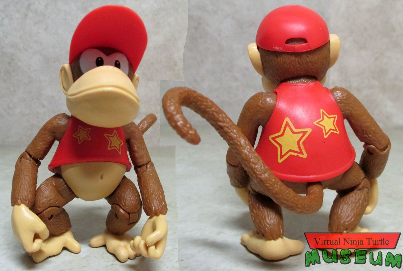 Diddy Kong front and back