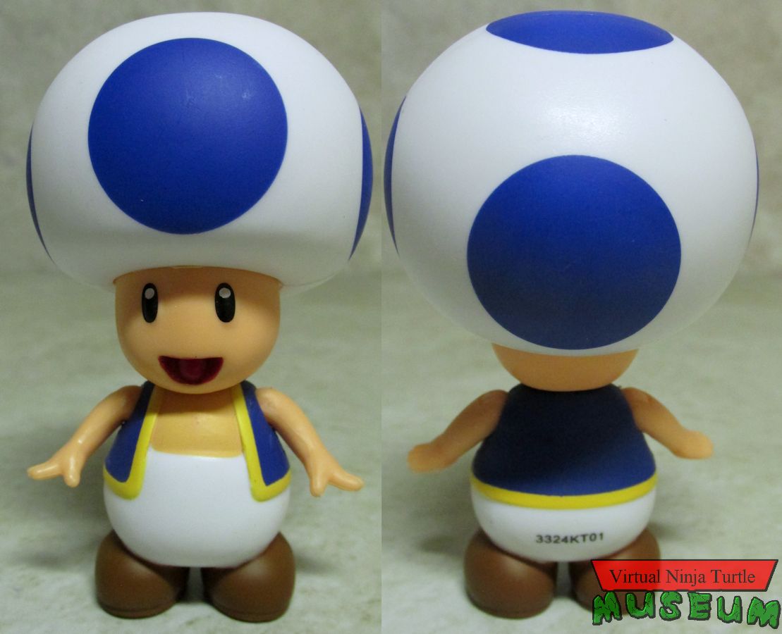 Toad front and back